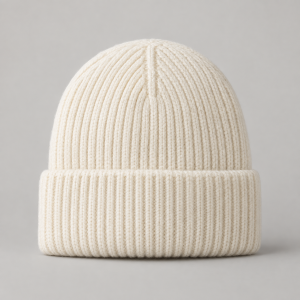 Rib-Knit Beanie - Demo